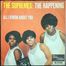 SUPREMES The Happening / All I Know About You (Tamla Motown GO 25.550) Holland 1967 PS 45 (Soul)
